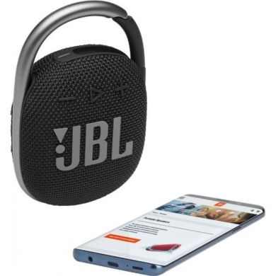 Акустическая система портативная JBL CLIP 4 Черная JBLCLIP4BLK