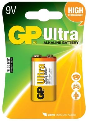 Батарейка GP Ultpa Alkaline 1604AU тип крона 6LR 4891199034688