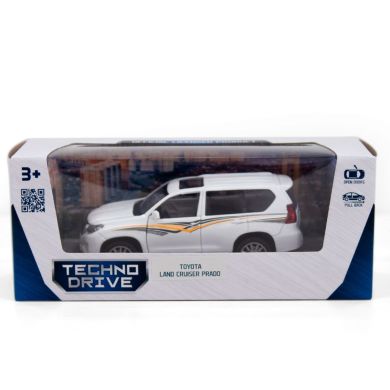 Автомодель TOYOTA LAND CRUISER (белый) TechnoDrive 250277