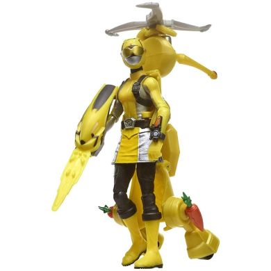 Фигурка Могучие Рейнджеры серии Beast Morphers Yellow Ranger and Morphin Jax Beastbot, 15 см E8087