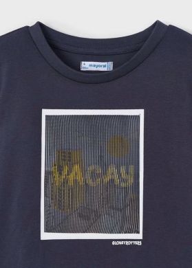 Футболка для хлопчика короткий рукав 5J, р.98 Синій Mayoral 3022