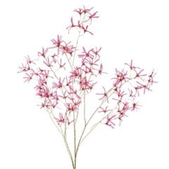 Ветка с цветками, розово-золотая, 138 см. Goodwill AL 68135
