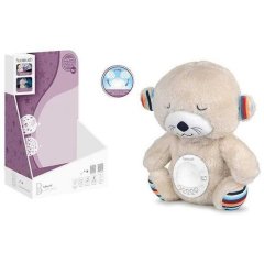 Игрушка FUNMUCH Выдра с функцией качания, проектором; колыбельные, белый шум FM666-73