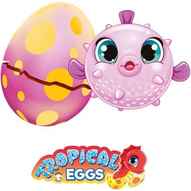 Растущая игрушка в яйце Tropical Eggs Жители тропических морей (в ассортименте, в дисплее) 77/CN-2020