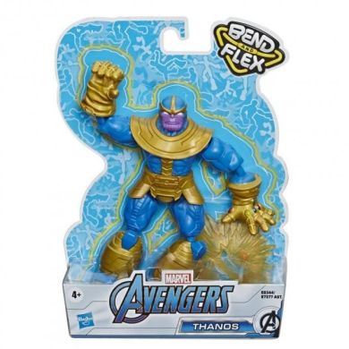 Ігрова фігурка героя фільму Месники серії Bend and Flex Танос (Thanos), 15 см Hasbro E8344