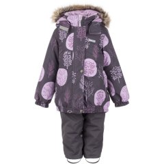 Комплект для дівчинки (куртка та напівкомбінезон)104 Фіолетовий LENNE 21320C/3811/104