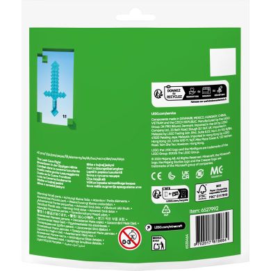 Конструктор Бой в пещере с зарослями LEGO Bags Minecraft 30705
