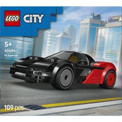 Конструктор LEGO City Электрический суперкар 60486