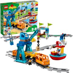 Конструктор LEGO DUPLO Town Вантажний потяг, 105 деталей 10875