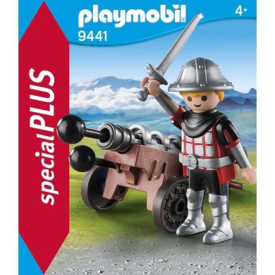 Конструктор Playmobil specialPLUS Лицар з гарматою 9441