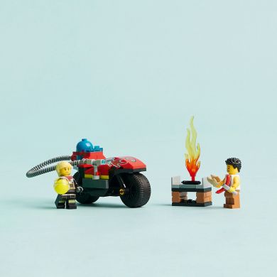 Конструктор Пожежний рятувальний мотоцикл LEGO City 60410