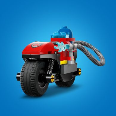 Конструктор Пожарный спасательный мотоцикл LEGO City 60410