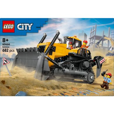 Конструктор Желтый бульдозер LEGO City 60466