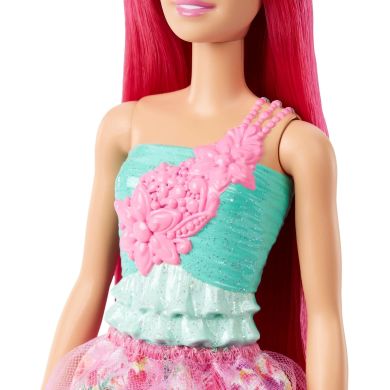 Лялька-принцеса з малиновим волоссям серії Дрімтопія Barbie Барбі HGR15