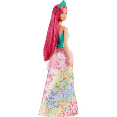 Кукла-принцесса с малиновыми волосами серии Дримтопия Barbie Барби HGR15