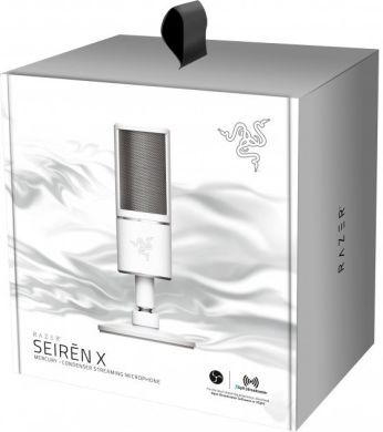Микрофон Razer Seiren X Mercury Edition RZ19-02290400-R3M1