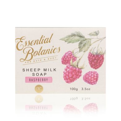 Мыло из овечьего молока ESSENTIAL BOTANICS FRUITS, 100мл, аромат: малина ACCENTRA 5556087 4015953676499