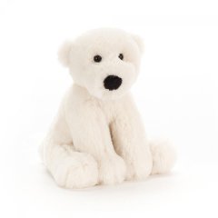М'яка іграшка Jellycat (Джеллікет) Білий Ведмідь Perry 12 см PE6PN