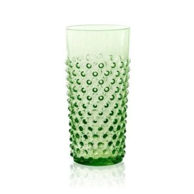 Набор 2шт стаканов мерхл. Smoke Hobnail 400мл, зеленый KLIMCHI 21013/400-736/27/2