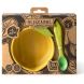 Набор детской посуды: миска и ложка &laquo;Лимон&raquo;, Oli&Carol W-BOWL-LEMON