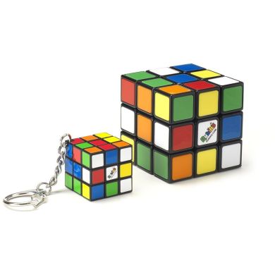 Набор головоломок 3х3 Rubik's Классическая Упаковка Кубик и мини-кубик (с кольцом) 6062800