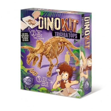 Набор раскопок Dino Kit Трицератопс BUKI FRANCE 439TRI
