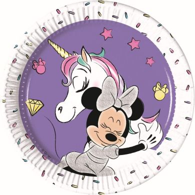 Бумажные тарелки Procos Minnie Mouse 20 см 8 шт 90328