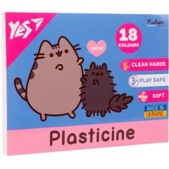Пластилин Yes, 18 цв., 360г Pusheen 540695