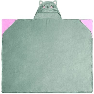 Плед с капюшоном Legami котик 150 x 125 CBL0003