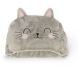 Плед с капюшоном Legami котик 150 x 125 CBL0003