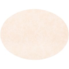 Плейсмат под тарелку TROJA овальная, 33&times;45 см, кремовая Tiseco ZZ0490CREAM