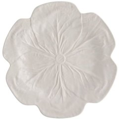 Тарелка обеденная Cabbage кремовая Bordallo Pinheiro 65016700