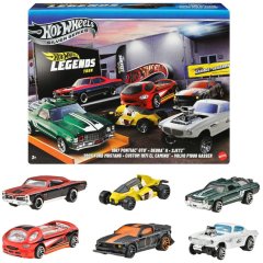 Тематический набор машинок Legends Hot Wheels JBY78