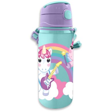 Алюминиевая фляга для воды с ручкой 650 мл Sweet Dreams и друзья (6х1) KL11512