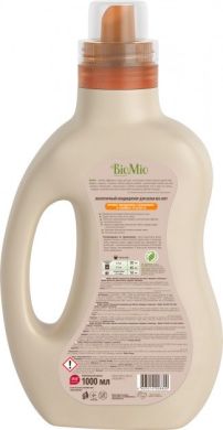 Екологічний гіпоалергенний кондиціонер для білизни BioMio Bio-Soft з ефірною олією мандарина і екстрактом бавовни концентрат 33 прання/1 л 1509-02-12 4603014008800