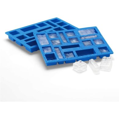 Форма для кубиків льоду силікон синя Lego 41000002