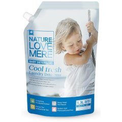 Гель для прання дитячого одягу Прохолодна свіжість 1300 мл (м'яка упаковка), NatureLoveMere NatureLoveMere 8809402093380