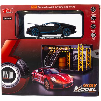 Игрушка автомобиль BUGATTI CHIRON1:32 MY66-M5273X