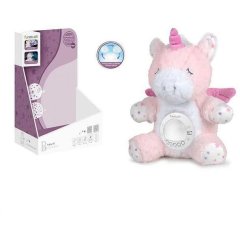 Игрушка FUNMUCH Единорожка с функцией колебания, проектором; колыбельные, белый шум FM666-74