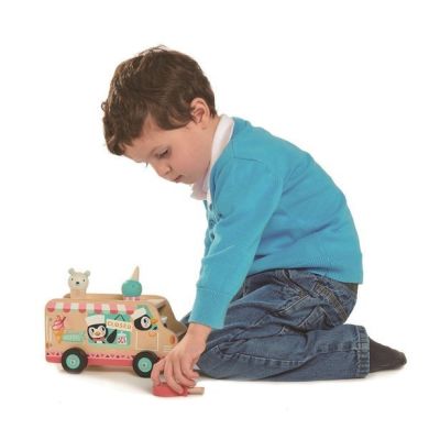 Іграшка з дерева Пінгвін Джелатто Ван Tender Leaf Toys TL8235, Різнокольоровий