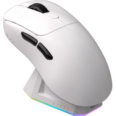 Игровая беспроводная мышь Ajazz AJ179PRO-3 Mod-White-3395-8K Charging Dock