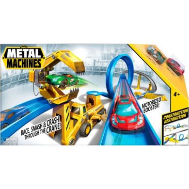 Игровой набор автотрек Metal Machines Police 6703