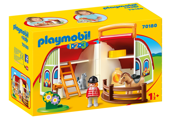 Ігровий набір Playmobil стайня велика 70180