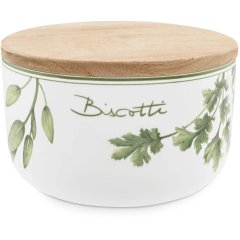 Емкость для хранения печенья Coltivia, фарфор 20x12 см La Porcellana Bianca U10120605P00