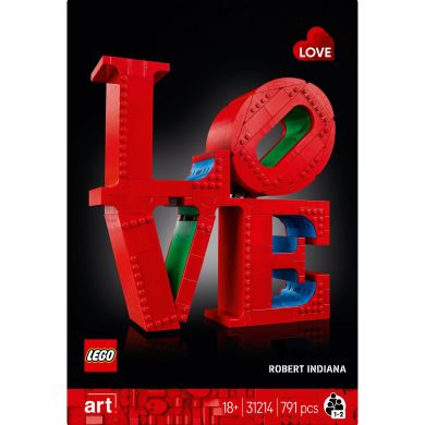 Конструктор LOVE LEGO Art 31214