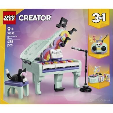 Конструктор Музыкальный декор &laquo;Фортепиано с котом&raquo; Lego Creator 31392