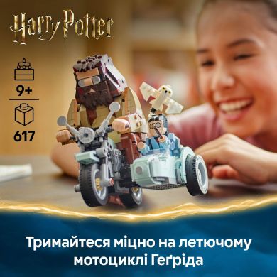 Конструктор Поїздка Геґріда й Гаррі на мотоциклі LEGO Harry Potter 76443