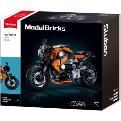 Конструктор SLUBAN M38-B1130 Model Bricks: Мотоцикл 310, 196 дет.