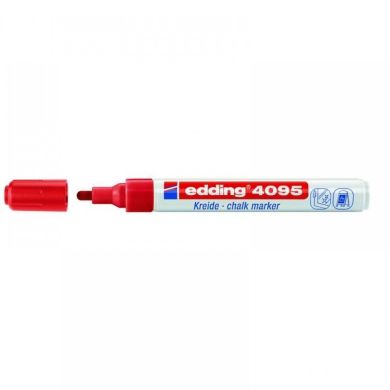 Крейдяний маркер Window e-4095 2-3 мм круглий червоний Edding e-4095/02