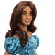 Кукла Barbie Модница в бирюзовом наряде с анималистическим принтом JJN63